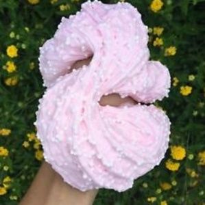 Pink crunchy slime